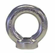 LOAD RATED EYE NUTS Drop Forged 316 Stainless Steel LOAD RATED EYE NUTS AISI 316 CODE A B C D H T WORKING LOAD LIMIT