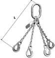 STAINLESS STEEL CHAINS 71 Wele Sysem Perfecion, piece by piece: pewag winner inox sainless seel chain slings an enless chains in he wele sysem.
