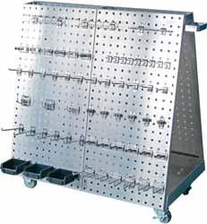it easy to roll the mobile tool carts anywhere across flat surfaces Fully-visible storage system improves tool accountability and proper tool usage while increasing overall performance Narrow base