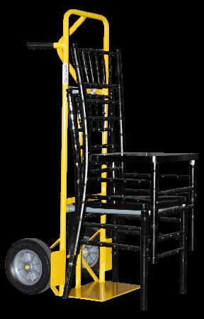 HT-CT - Chiavari Chair Cart (67164) Capacity: 5 Chiavari Chairs Weight: 50 lbs.