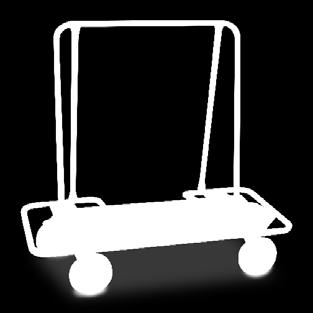 Drywall Carts DWC-3 - Drywall Cart (75027) Cart Only, no casters. Capacity: 3000 lbs. Weight: 68 lbs. DWC-4 - Drywall Cart (75208) Cart Only, no casters.