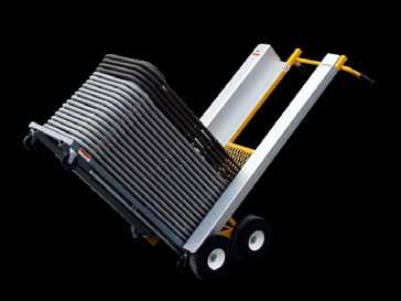 The center forks are 7/8 diameter, 14 3/4 apart, and are made for heavy duty hauling.
