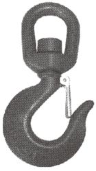 Swivel Hook Swivel Hook Work Load Limit A B C D E F G G Weight [t] [mm] [mm] [mm] [mm] [mm] [mm] [mm] [mm] [kg/pc] 0.25 0.50 0.80 1 130 155 21 25 29 21 25 29 28 33 37 8 12 19 23 27 18.5 23.6 28.