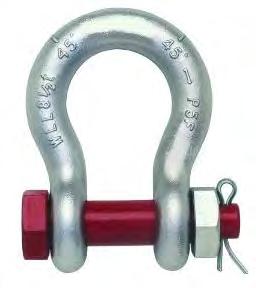 Green Pin Shackle Benefit Green Pin shackle markings are on the side of the