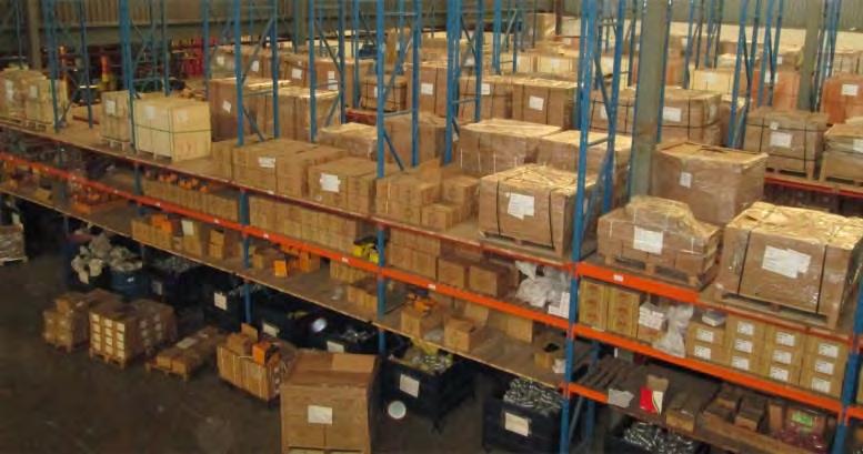 warehouse size 8,500 m2 Total staff 75 people