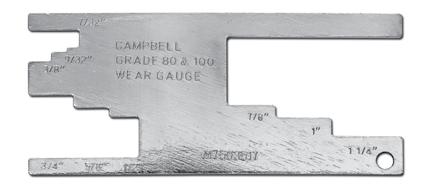 Campbell Slings Founded in 1919, Campbell is the largest manufacturer of welded and weldless chain in the United States.