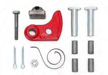 75 lb Repair Kit for Drum Lifter, 52 Replacement Parts for All 52 & 252 Drum Lifter Clamps Kits