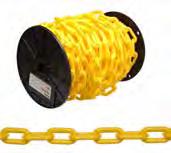 CHAIN Plastic Chain - Square Pails Used for Creating Borders for Flower Beds, Gardens, Driveways, Etc.