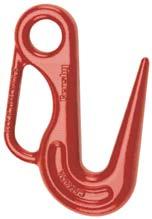 SECTION 5-FITTINGS &BLOCKS 117 Specialty Forged Hooks Crosby A378 Sorting Hook Forged Alloy Steel - Quenched and Tempered.