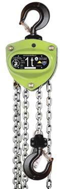 AMH Hand Chain Hoist SECTION 6-HOISTS &WINCHES AMH Lever Chain Hoist 165 AMH Hand Chain Hoists offer the ideal lifting solution from 1/4 to 30 metric ton capacity for construction and maintenance