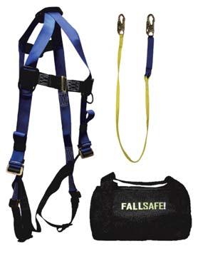 SECTION 8-FALL RESTRAINT 201 Harnesses & Kits FS126-E COMPLIANCE KIT FS99280-E: pass-through leg harness