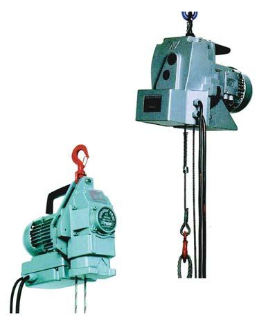 SECTION 2-ELEVATOR PRODUCTS 49 Tractel Minifor The Tractel Minifor Portable Electric Hoist has - Unlimited lift heights A complete range of electric hoist for a wide range of applications Rated loads