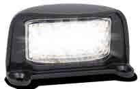 Q ABP 35BLM - Licence Plate Lamp Original Design IP67 Dust & Function Licence plate lamp