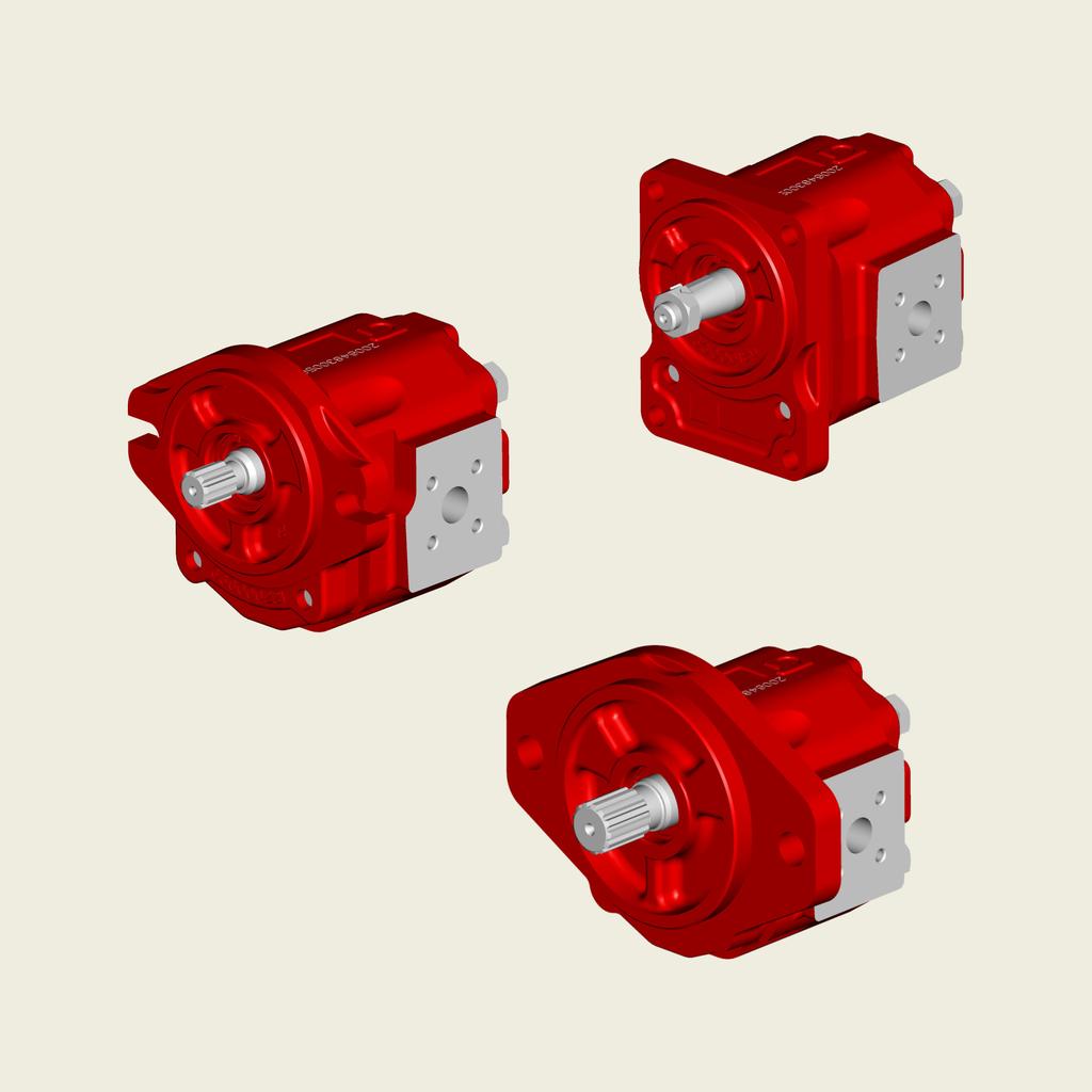 Cast Iron Gear Pumps Standard and Low Noise