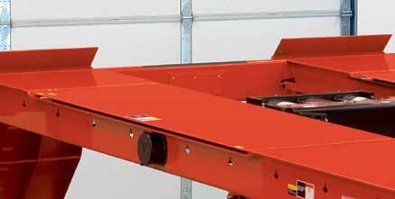 PATENTED PowerSlide Turnplates Save time by eliminating struggle with turnplate pins.