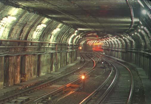 FACILITIES TUNNELS, WALLS, CULVERTS Tunnels, walls, and culverts are located throughout the system. Tunnels are mainly on the core subway system and in several locations in the commuter rail network.