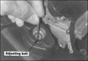 O-ring The operational principle of the tensioner is as shown in the picture.