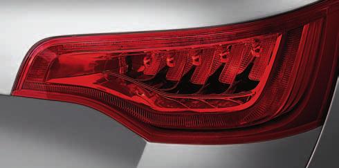 and versatile driving experience. 6. LeD taillights LED lights are superior to conventional bulbs, with their activation speed and long service life.
