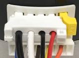 White Voltage Plug 115vac Systems Yellow Voltage Plug 230vac Systems HIGH VOLTAGE POWER CONNECTIONS Note: The Black and White HIGH VOLTAGE POWER wires are taped together and flagged for