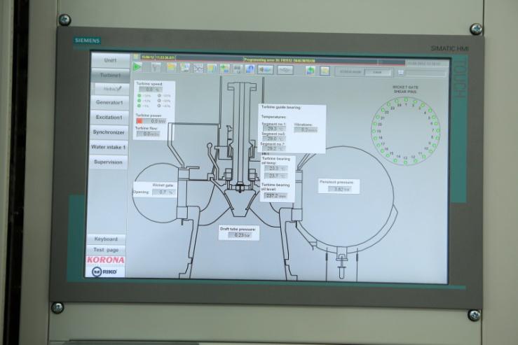 4- Control system of the power plant including two unit controllers, one auxiliary controller, one 110 kv switchyard controller with local SCADA on each controller and master SCADA running on servers