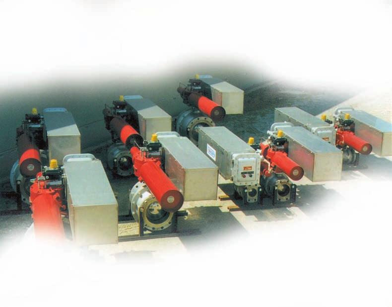 Rotary Actuators Fail-Safe Operation For Ball Valves Plug Valves Butterfly Valves Dampers SE Stored Energy SE Series Actuators utilize an electric motor driven hydraulic power module to generate and