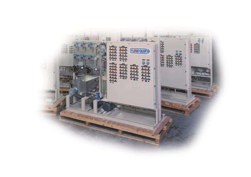 Hydraulic Power Units Valve Automation Stored Energy Compact Skid Mounted HPU Flow-Quip Hydraulic Power Units, (HPUs), are used in a wide range of applications around the world.