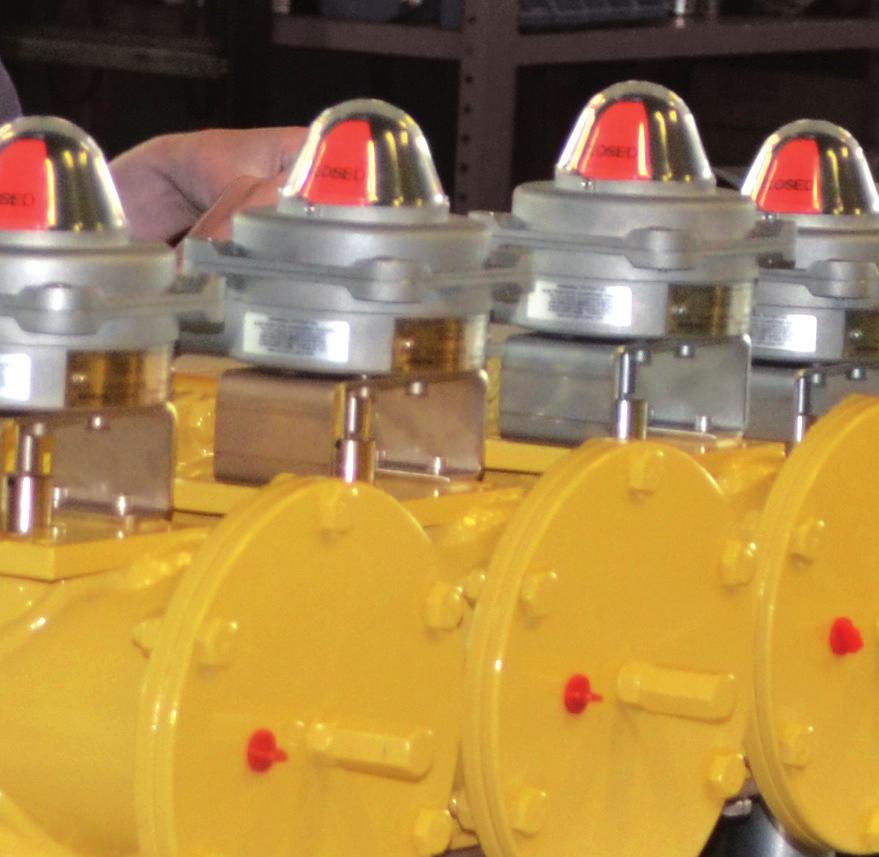 Bettis pneumatic, hydraulic and electric actuators.