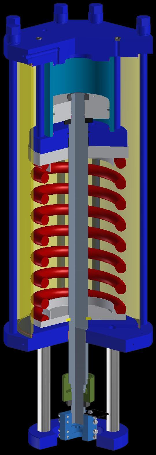 8.2 SRC Spring-Return Valve Actuator Cylinder End Cap Cylinder Port Tie Road Hydraulic Feed
