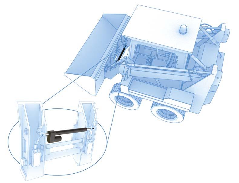 QUICK ATTACH Quick-attach actuators allow the operator to change implements on the loader or skid steer without leaving the seat for improved productivity and safety. Reduces design cost.