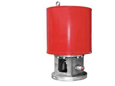 QUARTER TURN HYDRAULIC SPRING RETURN VALVE ACTUATOR Suitable for gate or rising stem valves for on/off or