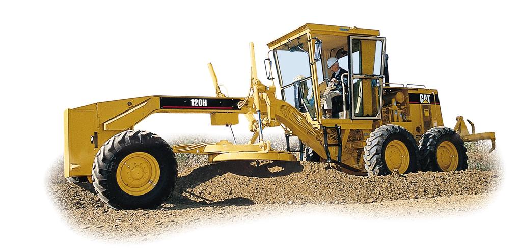 Caterpillar 120H Motor Grader The 120H blends productivity and durability to give you the best return on your investment.