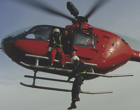 Efficient winching operations Fitted with an external hook system certified to meet Class D requirements in accordance with the latest EASA regulations, the hoist has an increased lifting capability