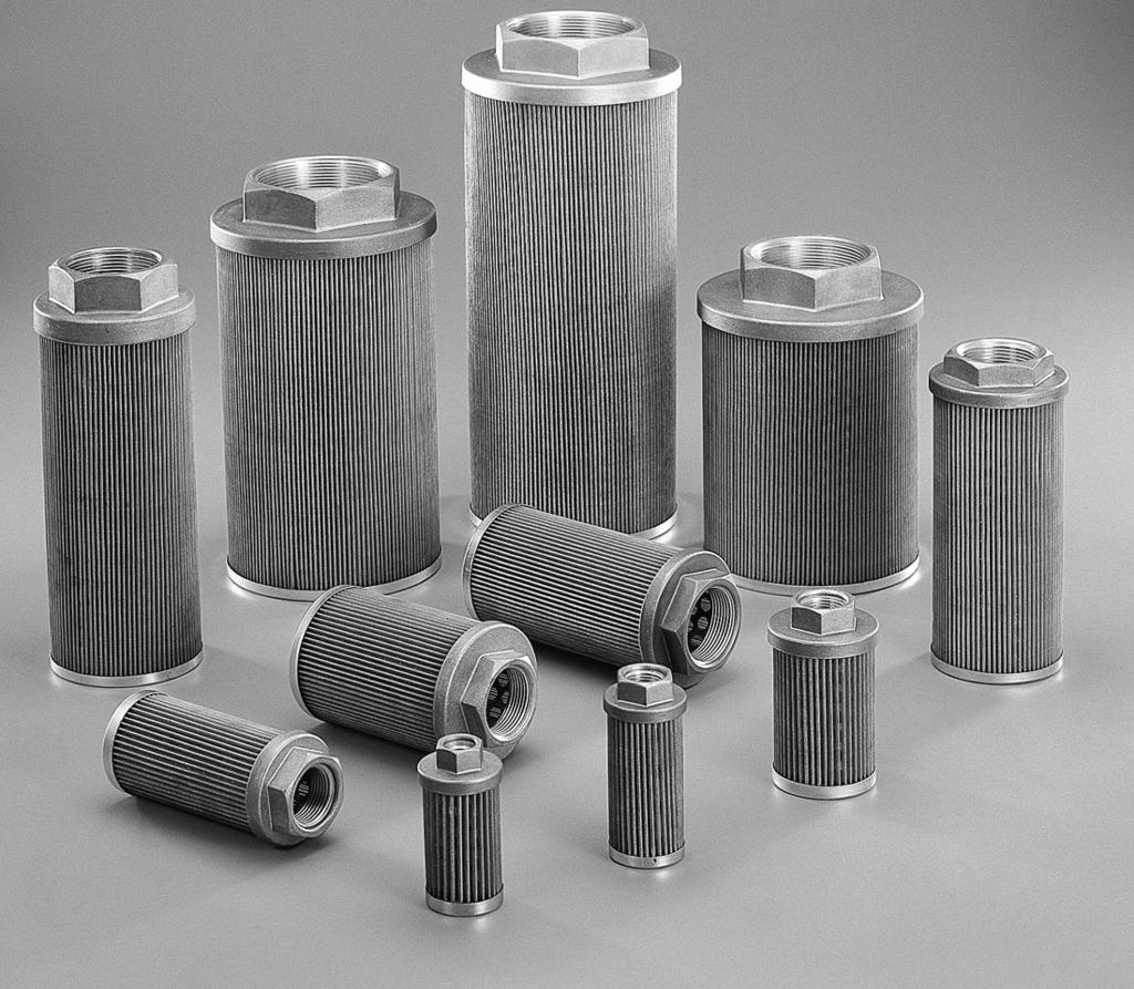 Suction Strainer < Reusable SS 100 mesh / 9 micron standard < Aluminium die cast nut < Steel cap / support tube < Continuous epoxy bond < Maximum working temperature 80 c < Suitable for hydraulic /