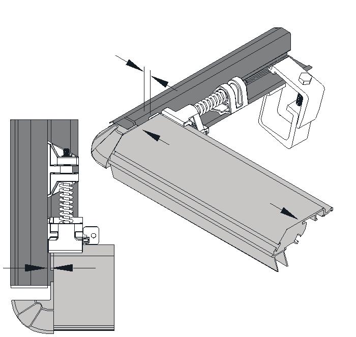 6 Tighten front clamps: install front clamps as close to bulkhead as possible. tighten.