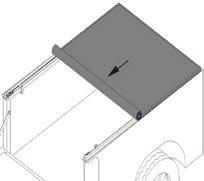 Cover tension: There is no need to adjust cover length tension. The Latch Assembly is set to the correct tension.