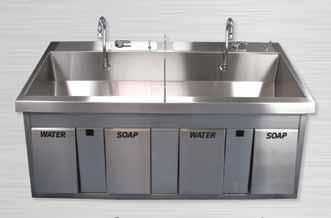 Combining the best materials, components, and craftsmanship available, each sink is hand built to the customer s specific need.