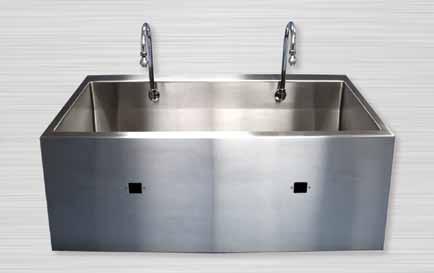 The operation of the ES sinks are the same as that of the SS series sinks but the features do vary.
