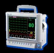 4 high resolution TFT display Adult, Pediatric & Neonatal modes User selectable Display formats & Waveform Color Optional Microstream Capnography 72 hrs/200