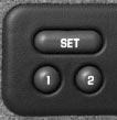 Memory Seat (If Equipped) The memory function controls the driver s seat cushion and recliner positions. To set your memory seat: 1. Adjust the driver s seat to your desired position. 2.