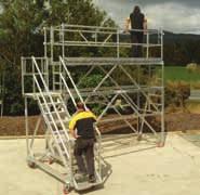 multi-positional stairway Fully welded for durability BRANZ NZ