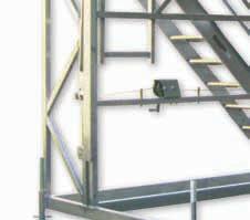 top of vehicle Cantilever design allows the operator to quickly and