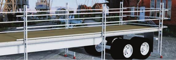 5M Bays can be added to allow for longer vehicle decks Fast, safe and cost effective truck access COMPLIES WITH AS/ NZS 4994.