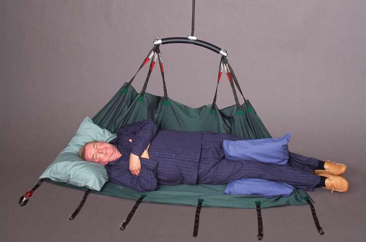 31 9 9 Positioning Sling Used for bed management to turn/roll a patient from side to side or to move/position patient in bed.