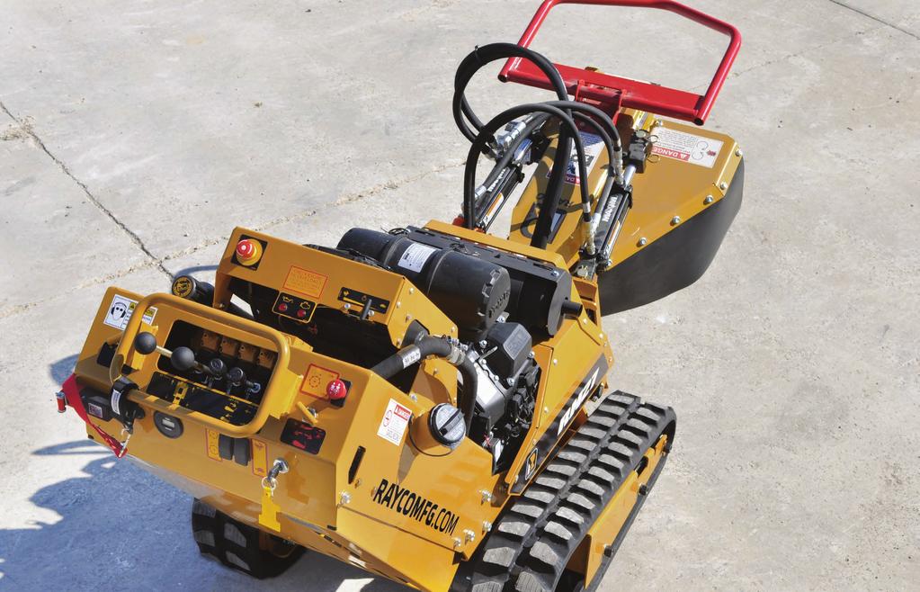 RM27 MULTI-TOOL CARRIER Beltless Hydraulic Drive on Powered