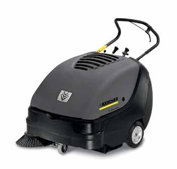SWEEPERS WALK-BEHIND KM 85/50 W Bp Adv Compact, maneuverable and ruggedly built.