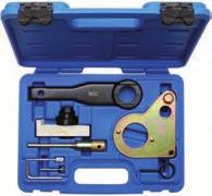 Engine Timing Tool Set for Nissan, Renault, Opel - includes important tools for adjusting the engine timing - suitable for following models: - Nissan: Primaster (08-09), Qashqai (08-09), X-Trail