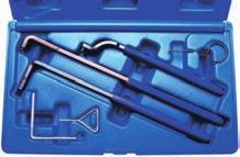 Tooth Belt Tool Set for VAG - set for working and locking the tooth belt tensioner rolls - is needed when changing the tooth belt and during general engine repair jobs - for the most common VW, Audi,