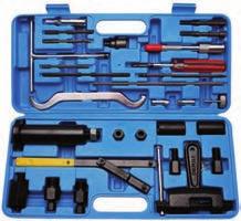 Motocycle Repair Tool Set - includes important tools for the repair of motorcycles - flywheel pullers: - M28 x 1,0 (right-, inner thread) - M27 x 1,0 (left-, outside thread) - M24 x 1,0 (right-,