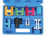 8-piece Timing Locking Tool Kit, fitting for most Models - all purpose set fits nearly all models: - camshafts Opel Calibra, Omega, Sintra, Vectra -1,8 / 2,0 - camshafts Opel Calibra, Omega, Sintra,