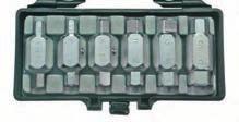 hex. sockets: 10-12 - 14-17 mm - overall length: 270 mm Oil Drain Plugs 1012 6-piece Drain Plug Key Set, 8-14 mm - satin chrome finish - sizes: 8-10-12-14 mm, 1/2" & 3/8" square head - on socket rail